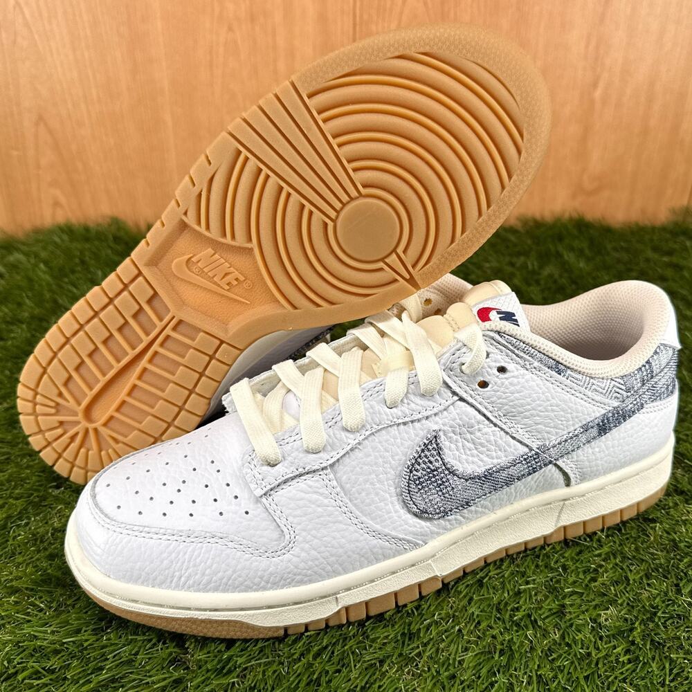 Nike Dunk Low New Americana Washed Denim FN6881-100 Men's 8.5 / Women's 10